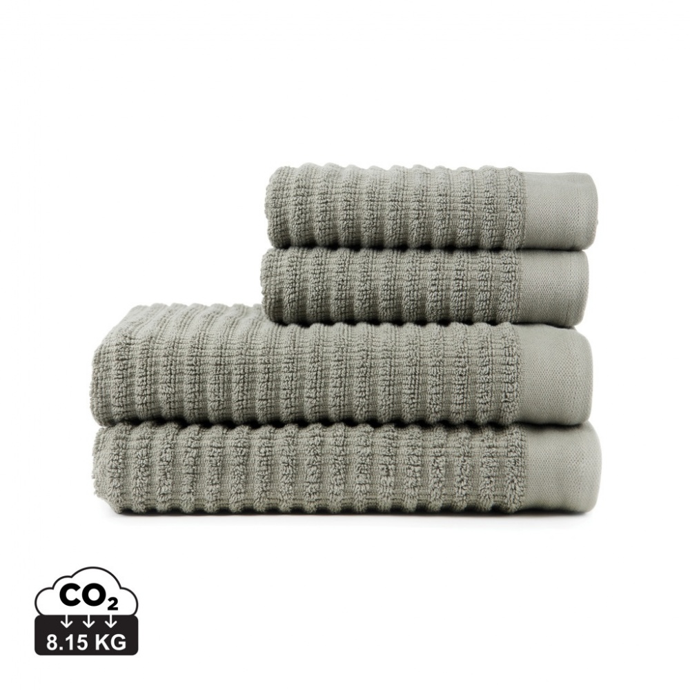 Logo trade promotional merchandise picture of: VINGA Landro towel, 4 pcs set