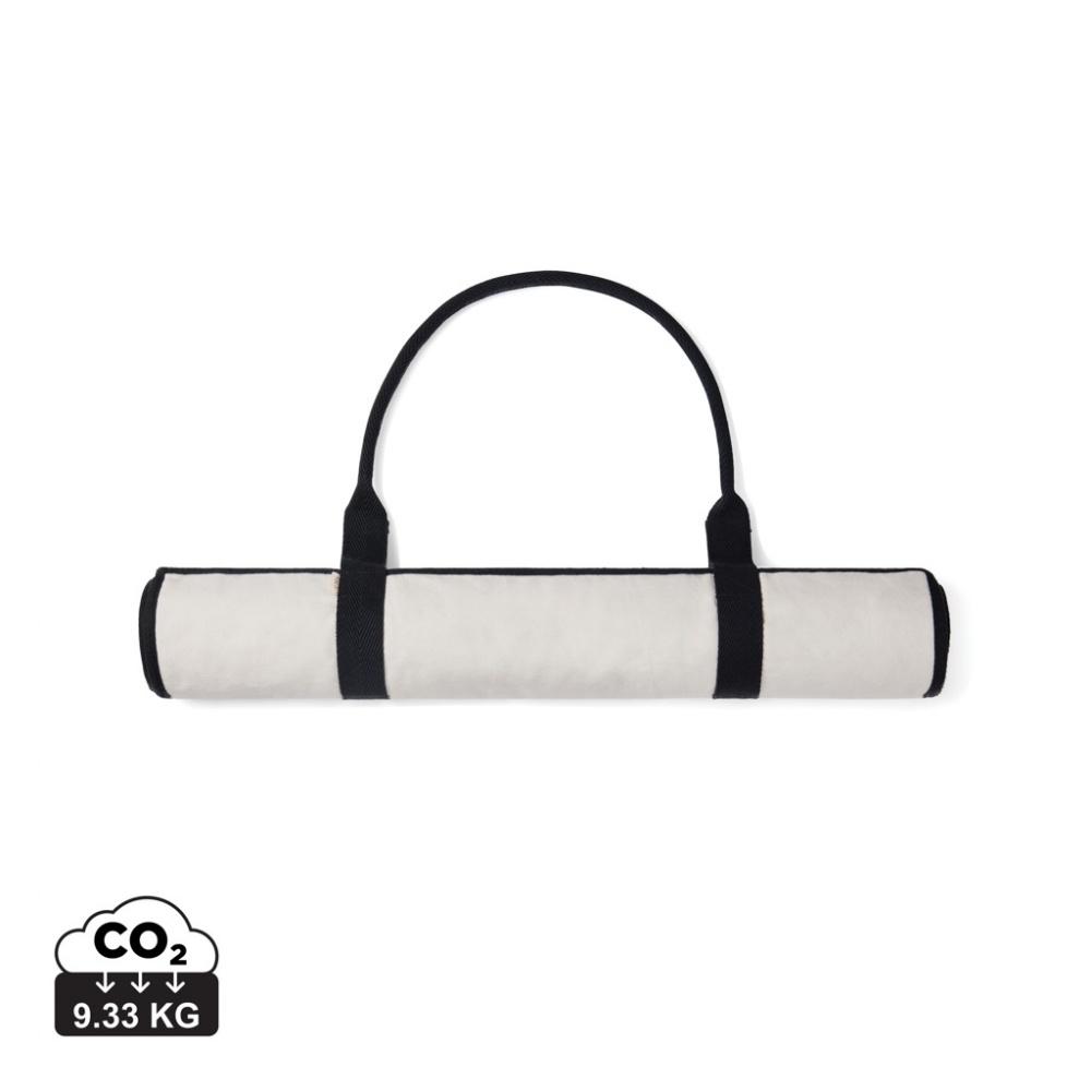 Logotrade promotional gift image of: VINGA Volonne AWARE™ recycled canvas beach mat