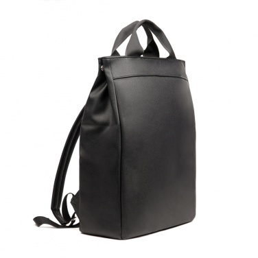 Logo trade promotional products image of: VINGA Bermond RCS recycled PU backpack