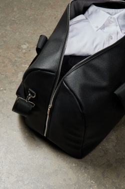 Logotrade promotional gift image of: VINGA Bermond RCS recycled PU weekend bag