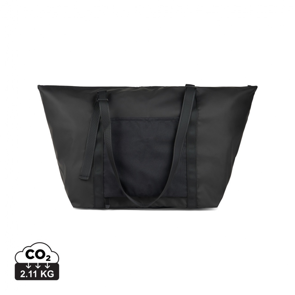 Logo trade corporate gift photo of: VINGA Livorno GRS recycled polyester weekend bag