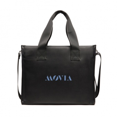 Logo trade promotional giveaway photo of: VINGA Bermond RCS recycled PU tote bag