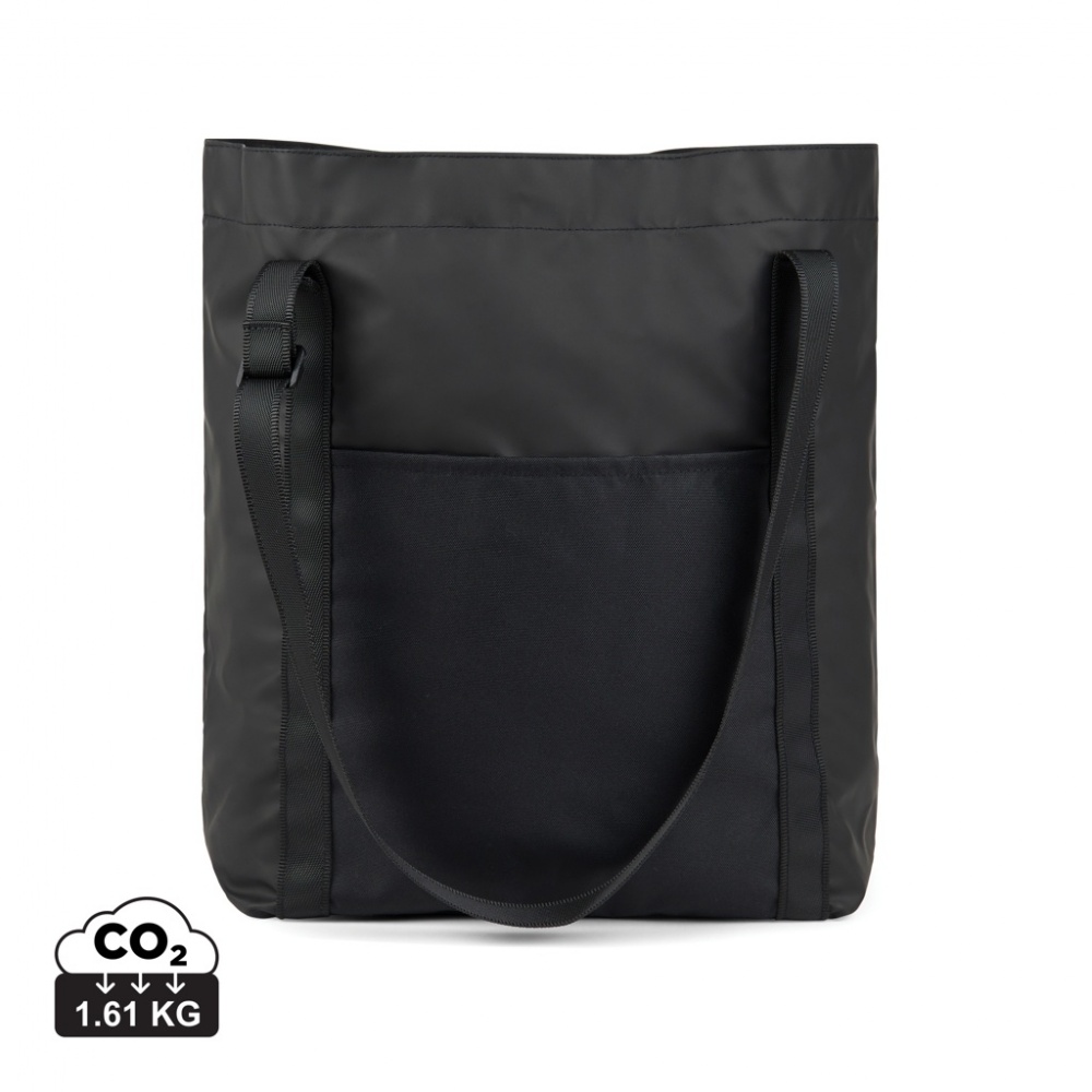 Logo trade promotional item photo of: VINGA Livorno GRS recycled polyester tote