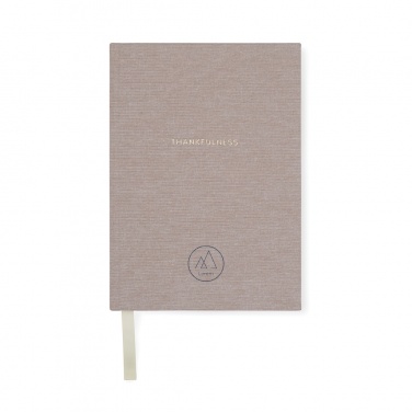 Logo trade promotional merchandise image of: VINGA Thankfulness GRS recycled paper journal