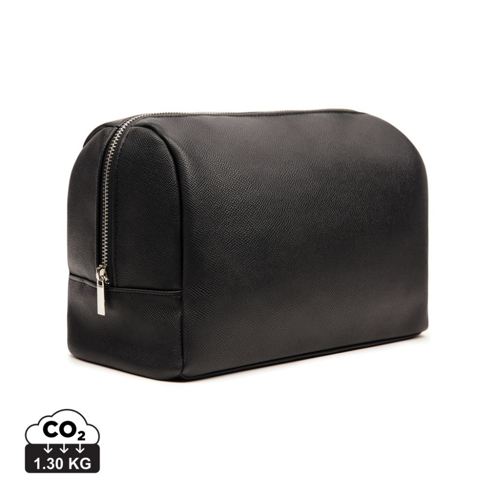 Logotrade promotional items photo of: VINGA Bermond RCS recycled PU toiletry bag