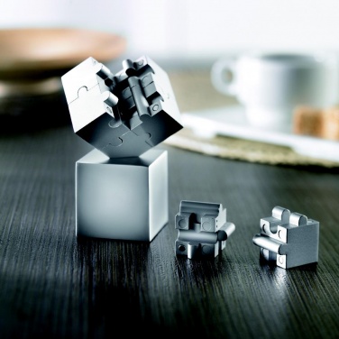 Logo trade promotional merchandise image of: Metal 3D puzzle