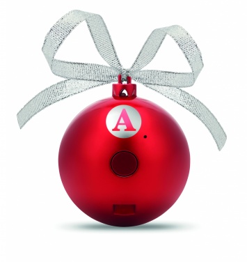 Logotrade corporate gift image of: Speaker Christmas ball