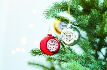 Logotrade promotional products photo of: Christmas ball for sublimation