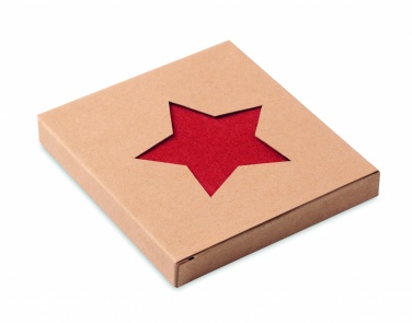 Logo trade business gift photo of: RPET 4 felt coaster set