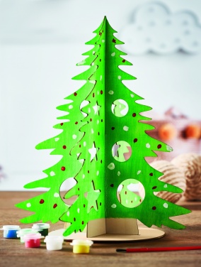 Logo trade promotional giveaways image of: DIY wooden Christmas tree