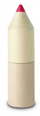Logo trade promotional items image of: 12 pencils in wooden box