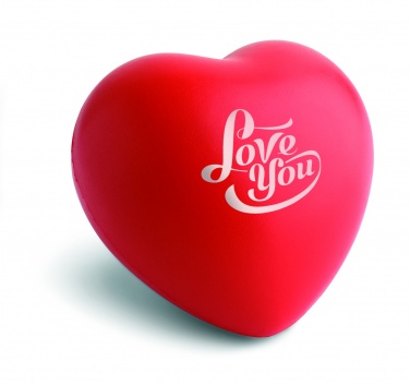 Logo trade advertising products picture of: Anti-stress heart PU material