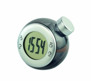 Logo trade corporate gifts picture of: Water powered LCD desk clock