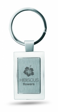 Logotrade promotional giveaway image of: Metal key ring Turku