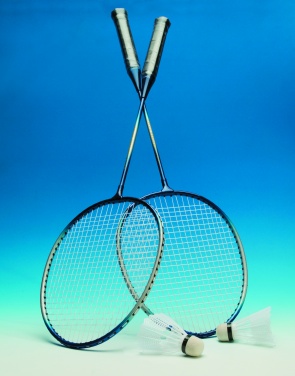 Logo trade promotional merchandise image of: 2 player badminton set