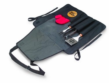 Logotrade promotional gift picture of: BBQ apron with BBQ tools