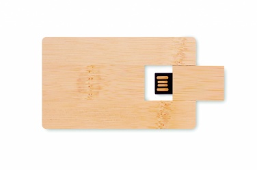 Logo trade promotional product photo of: 16GB bamboo casing USB