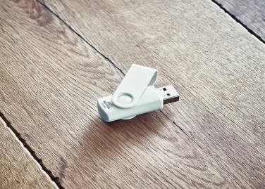 Logo trade business gifts image of: Antibacterial USB 16GB