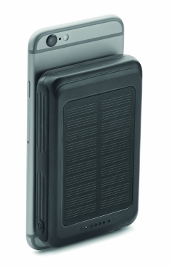 Logo trade promotional giveaway photo of: Solar power bank 5000 mAh