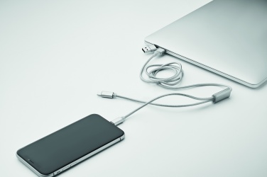 Logotrade corporate gift picture of: 2 in 1 long charging cable