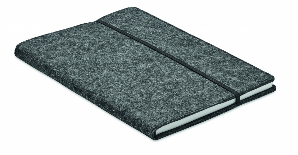 Logotrade promotional gifts photo of: A5 notebook RPET felt