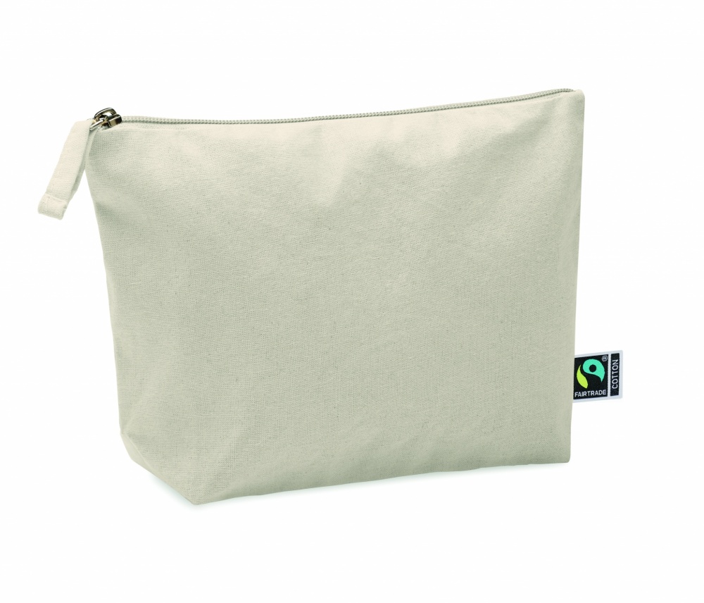 Logotrade promotional item image of: Cosmetic bag Fairtrade