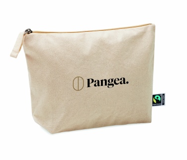 Logo trade promotional item photo of: Cosmetic bag Fairtrade