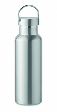 Logotrade promotional giveaway picture of: Double wall bottle 500 ml
