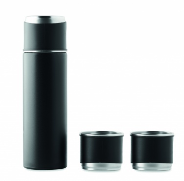 Logo trade promotional item photo of: Double wall bottle and cup set