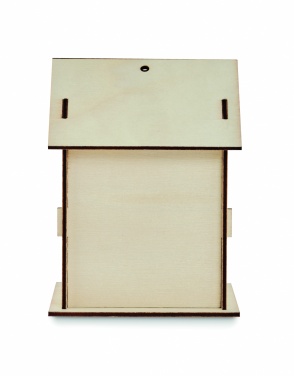 Logo trade promotional merchandise photo of: DIY wooden bird house kit