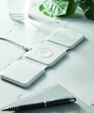 Logo trade advertising product photo of: Foldable charging station