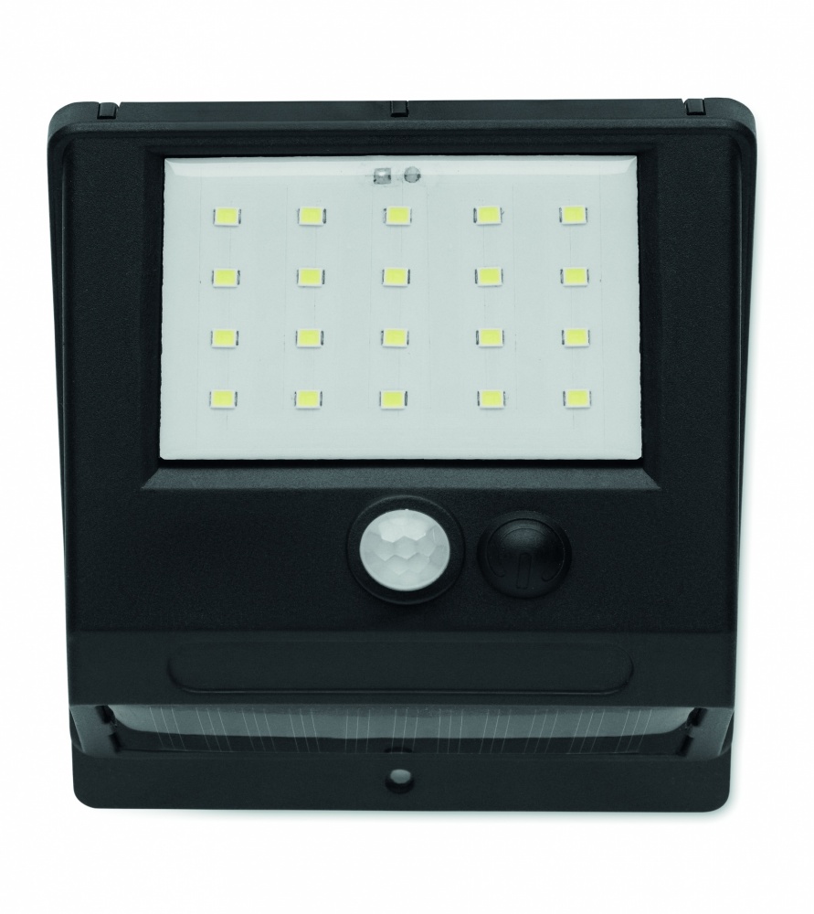 Logo trade promotional giveaways image of: Solar LED light motion