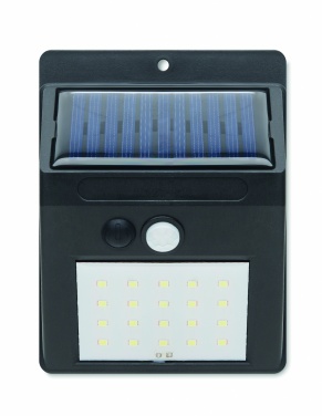 Logo trade corporate gifts image of: Solar LED light motion