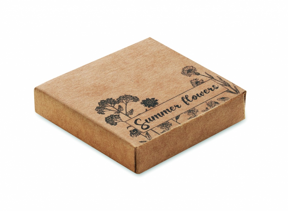 Logo trade promotional merchandise image of: Mix flowerseeds disc