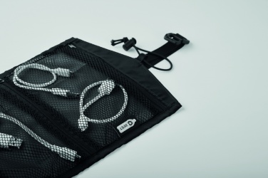 Logotrade corporate gift picture of: 210RPET travel cable organizer