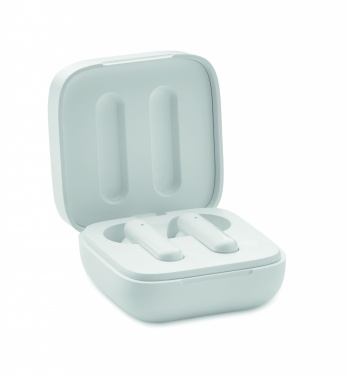 Logo trade promotional products picture of: TWS earbuds with solar charger