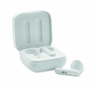 Logotrade corporate gift image of: TWS earbuds with solar charger
