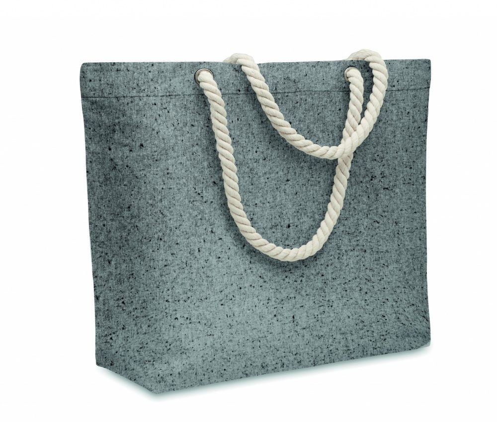 Logo trade promotional giveaways picture of: Cord handle beach bag 220gr/m²