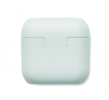 Logo trade promotional items image of: TWS earbuds with charging base