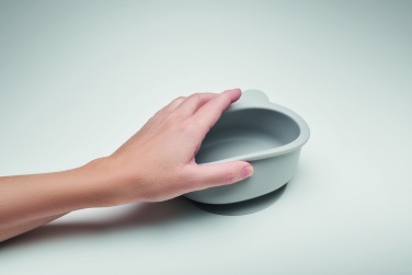 Logo trade promotional gift photo of: Silicone spoon, bowl baby set