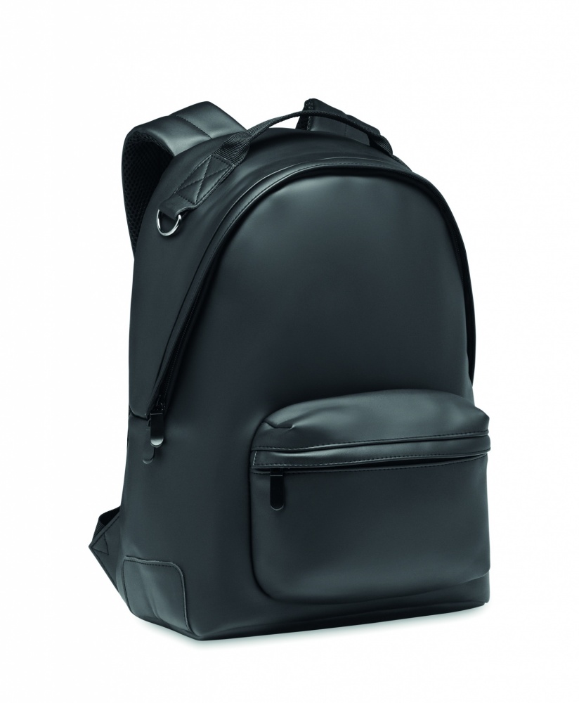 Logo trade promotional merchandise picture of: Laptop 15" soft PU backpack