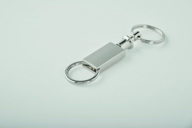 Logo trade advertising products picture of: Pull apart split key ring Kajaani