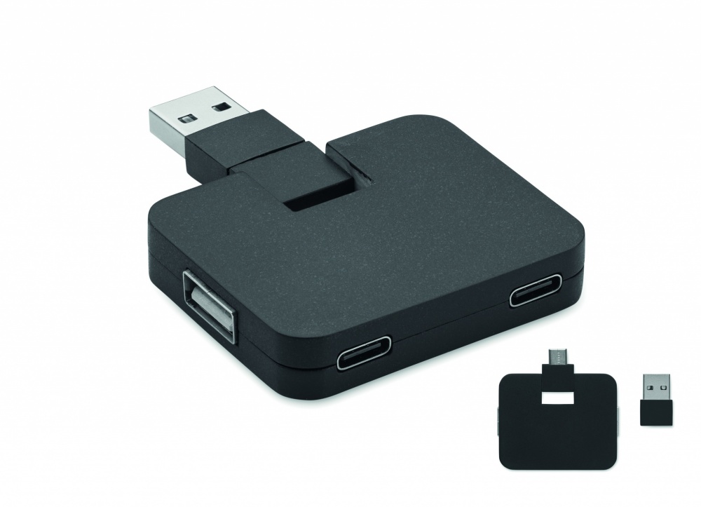 Logotrade corporate gifts photo of: 4 port USB hub
