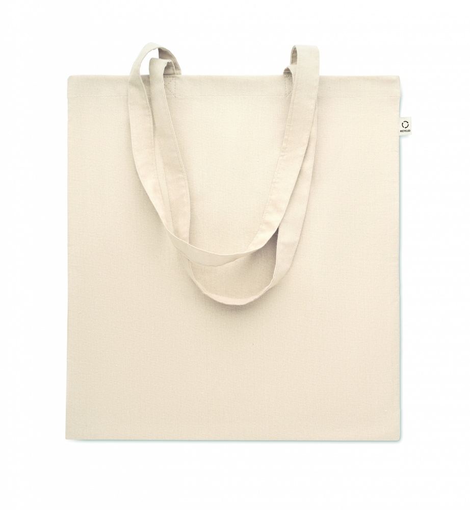 Logo trade promotional products picture of: Recycled cotton shopping bag