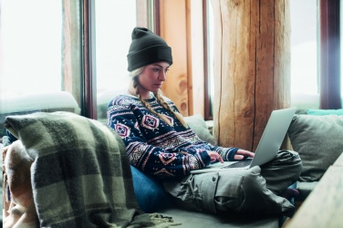 Logo trade corporate gift photo of: Unisex beanie RPET polyester