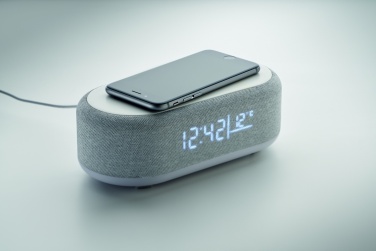 Logotrade promotional gift image of: 15W wireless charging speaker