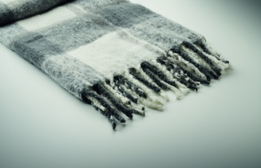 Logotrade promotional item picture of: Chequered mohair blanket
