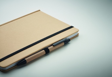 Logotrade promotional product image of: Caratil A5 notebook in recycled carton