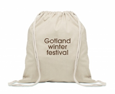 Logotrade corporate gifts photo of: Recycled cotton drawstring bag