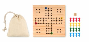 Logo trade promotional giveaway photo of: Ludo game